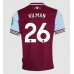 West Ham United Max Kilman #26 Hjemmedrakt 2024-25 Korte ermer